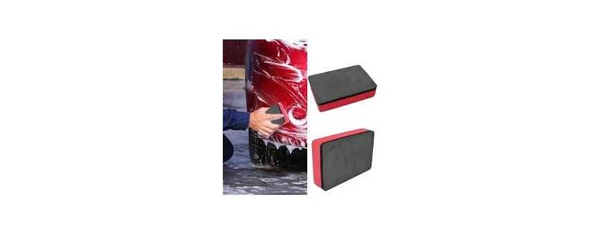 Automotive cleaning sponges