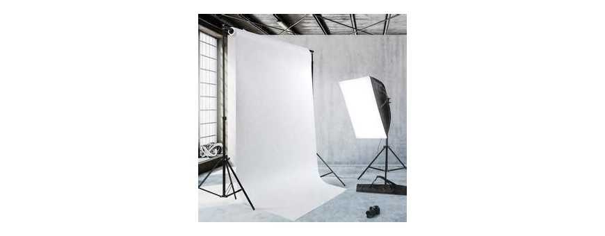 Backdrop supports for photo studio