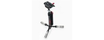 Stabilizers and stands for camcorders