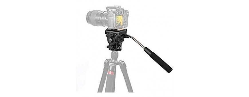 Cases for tripod and monopod heads