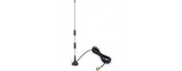 Portable radio antennas