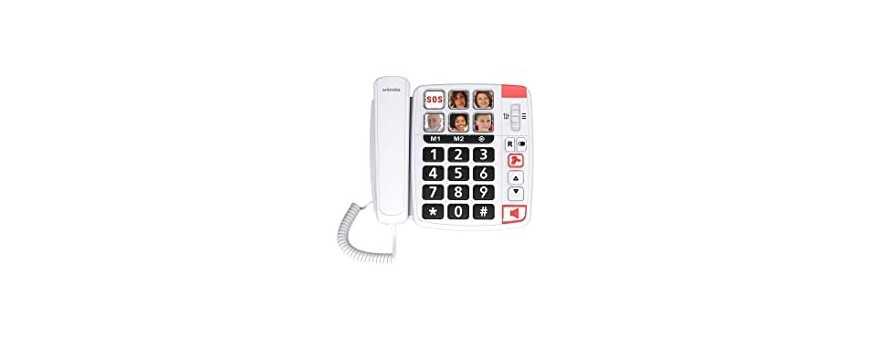 Big button phones and amplified sound