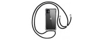 Shoulder strap and lanyard cases for mobile phone