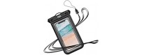 Waterproof pockets for mobile phones