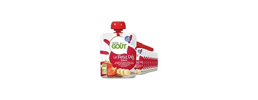 Baby fruits and desserts