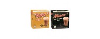 Hot chocolate and malt drinks