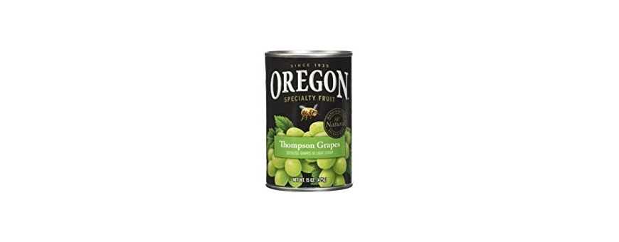 Canned grapes