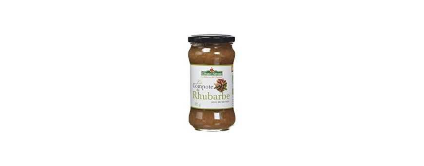 Canned rhubarb