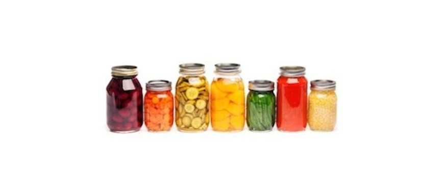 Canned dried vegetables