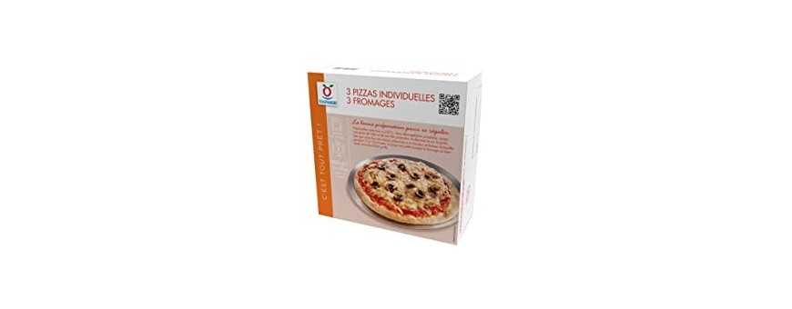 Frozen pizzas and tarts flambées