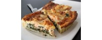 Fresh pies and quiches