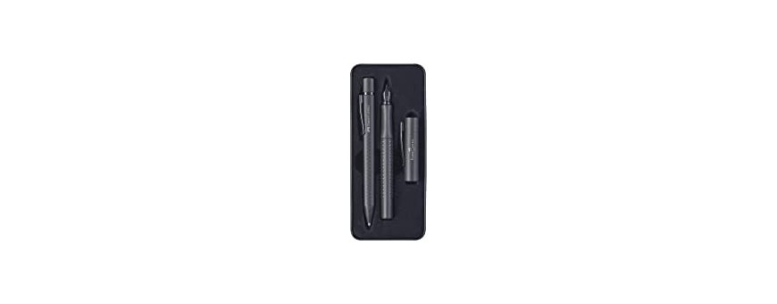 Ballpoint pen and fountain pen sets