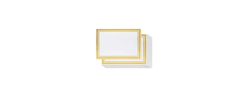 Certificate papers