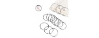 Paper clips, pliers and rings