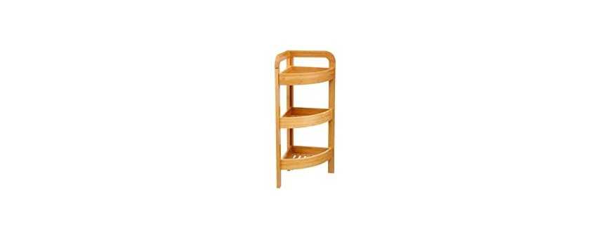 Corner shelves