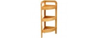 Corner shelves