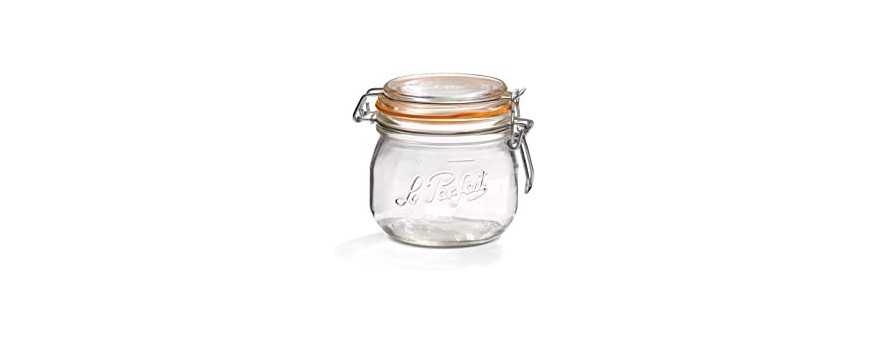 Preserving and jam jars