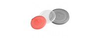 Lids for jars of preserves and jams