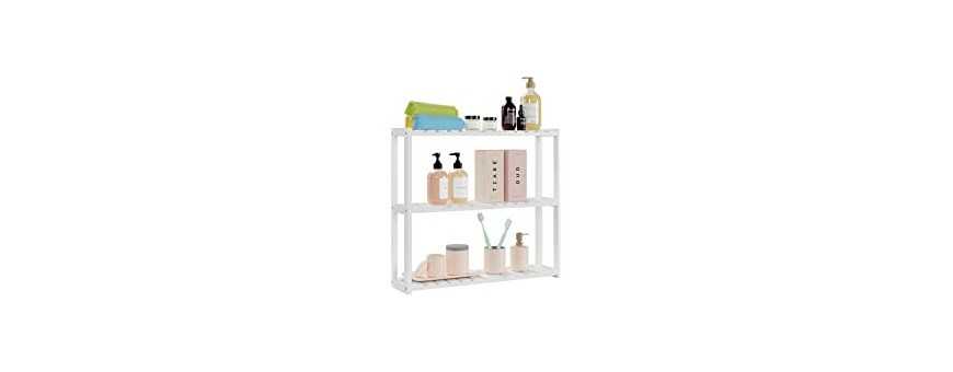 Bathroom shelves