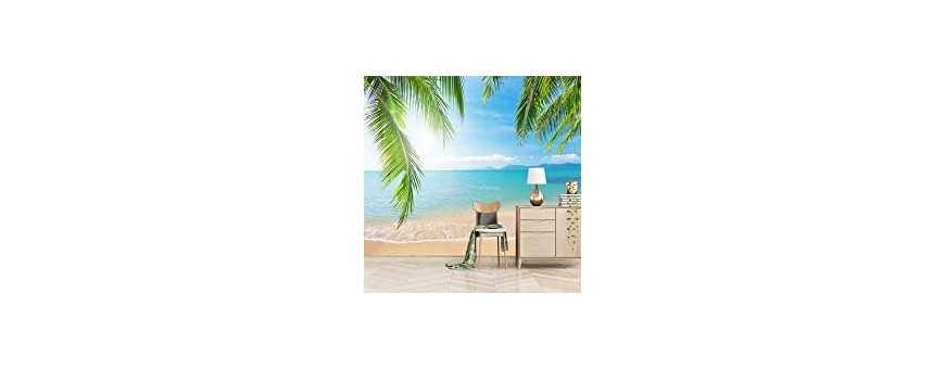 Adhesive wall frescoes