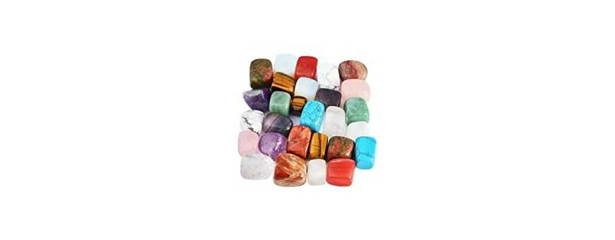 Glass stones and pebbles for indoor fountain