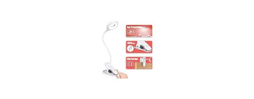 Clip-on lamps