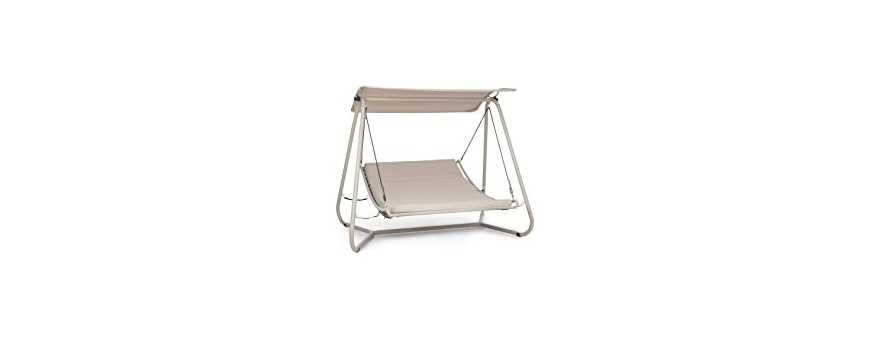 Swings with awning