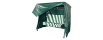 Swing covers with awning