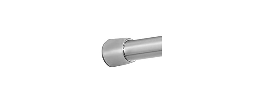 Shower curtains, hooks and bars