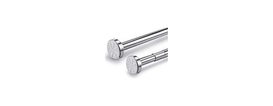 Shower curtain bars