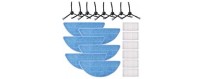 Straight filters for vacuum cleaners