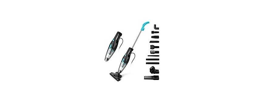 Upright vacuum cleaners