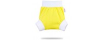 Protective panties for washable diapers