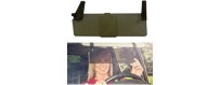 Internal sun visors