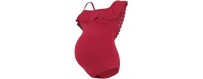 Maternity one-piece swimsuits