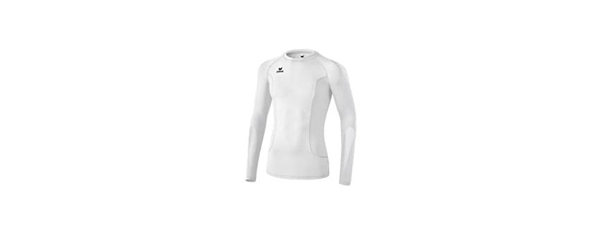 Girls' running compression tops