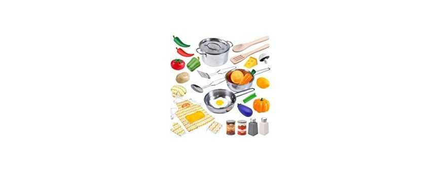 Kitchen utensils to play