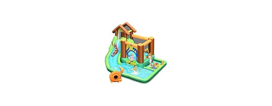 Inflatable castles and playgrounds