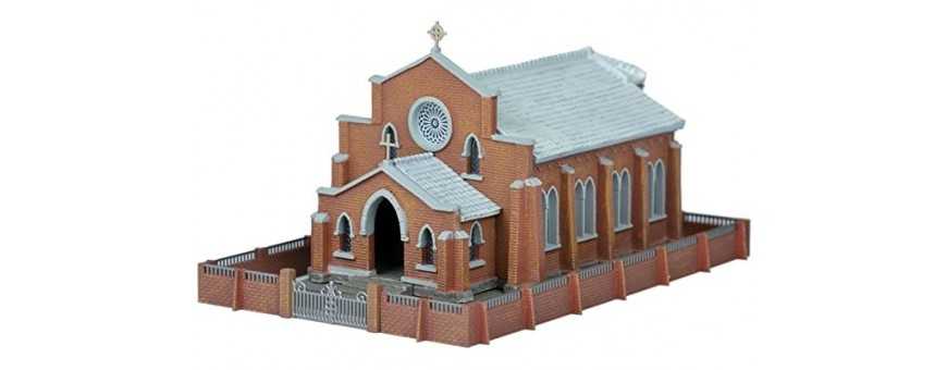 Places of worship for model railroading