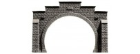 Gates, walls and tunnels for model railroading