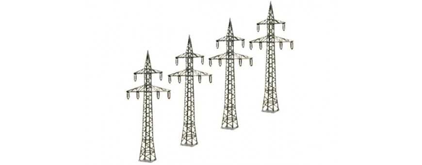 Catenary for model railroading