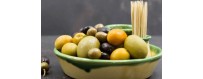 Dishes for olives
