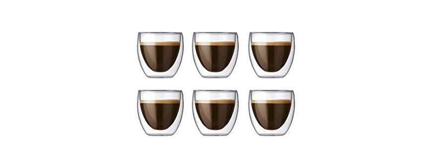 Tea and coffee glasses