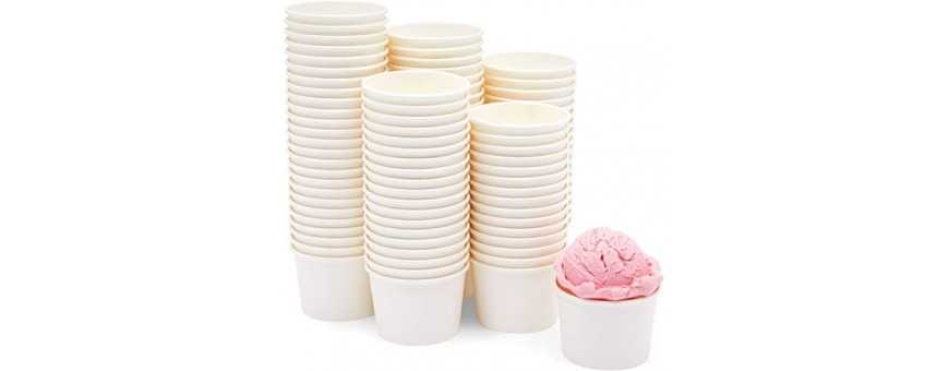 Frozen dessert cups