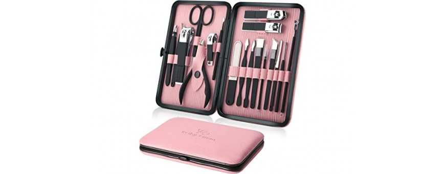 Manicure and pedicure tool kits