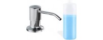Integrated soap dispensers