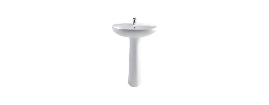 Pedestal bathroom sinks
