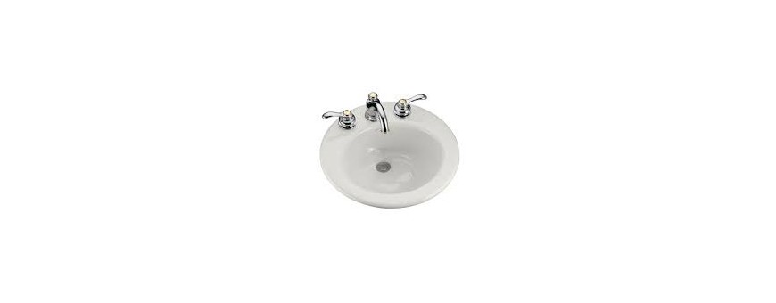 Self-rimming sinks