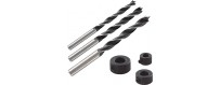 Helical metal bits